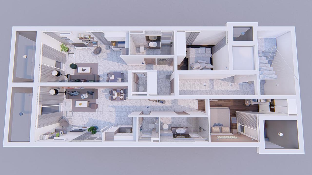 Apartments Adriatic Подстрана Экстерьер фото